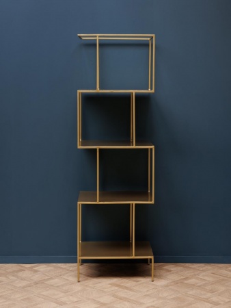 Etagère Iscala dorée