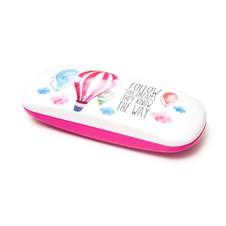 ÉTUI À LUNETTES ET STYLOS - SECRETS BOX - AIR BALLOON