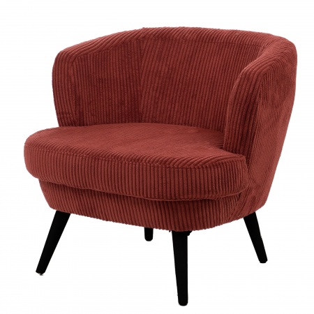 FAUTEUIL \ DAGMARD KILY\  COULEUR TERRA