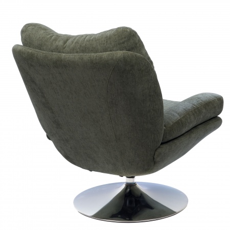 FAUTEUIL MAGNUM VERT CHROME