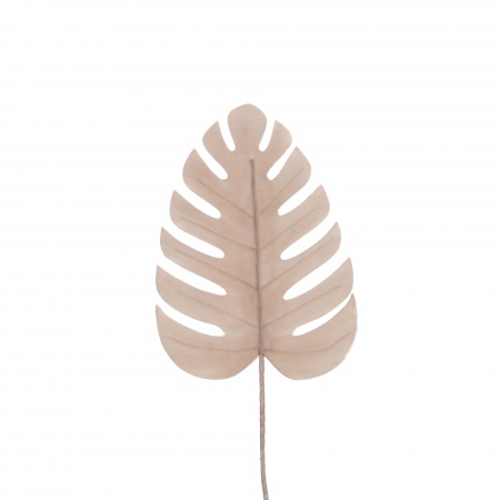 FEUILLE TROPICALE COULEUR CHAMPAGNE PM
