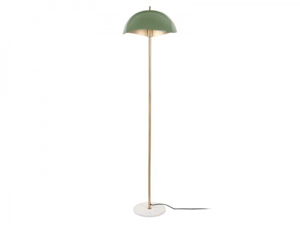 Floor Lamp \ Waved\ - JUNGLE GREEN  - LAMPE A POSER AU SOL \ WAVED\  VERT KAKI