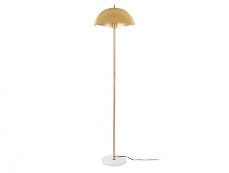 Floor Lamp \ Waved\  HONEY YELLOW - LAMPE A POSER AU SOL \ WAVED\  JAUNE MIEL