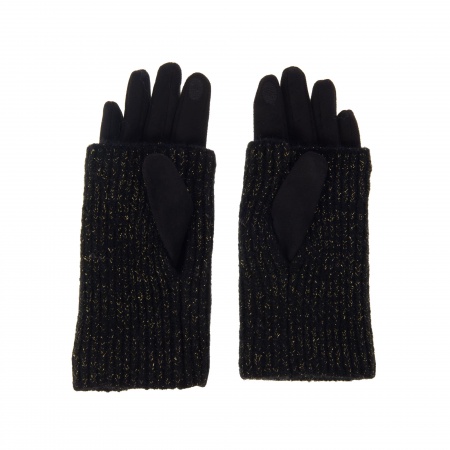 GANT TRICOT SUEDINE NOIR