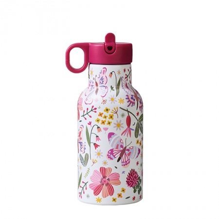 Gourde enfant 3D isotherme 350ml Butterflies - Sky Kids