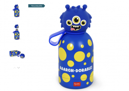 GOURDE ISOTHERME POUR ENFANT - HOT&COLD BFF - MONSTER