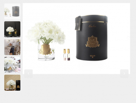 Grand Bouquet - White - Clear & GOLD\nGrand Bouquet - Blanc - Clair et OR