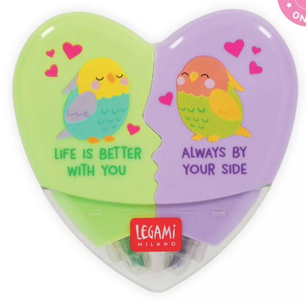 HEARTLIGHTER - SURLIGNEUR 2 EN 1 - LOVE BIRDS