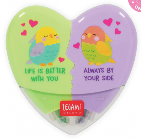 HEARTLIGHTER - SURLIGNEUR 2 EN 1 - LOVE BIRDS