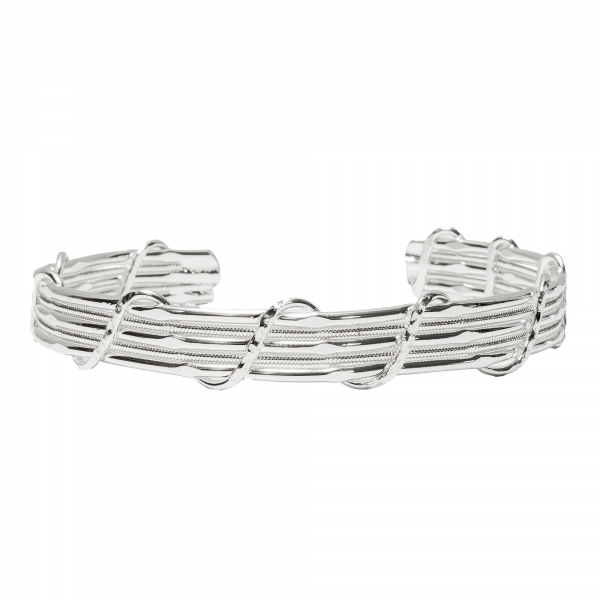 JONC MULTI CORDE DE GUITARE EMBALLEE PLATE - Femme