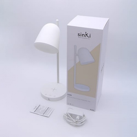 Lampe / chargeur par induction LUXO-WHITE
