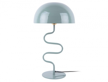 Lampe de table \ Twist\  en émail BLEU