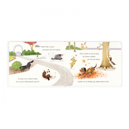 LIVRE Otto Le Petit Chien Saucisse