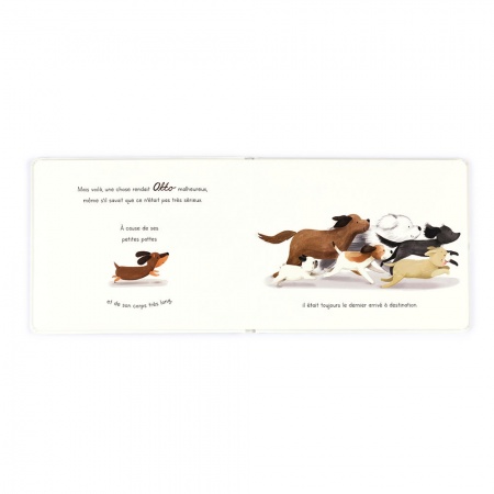 LIVRE Otto Le Petit Chien Saucisse