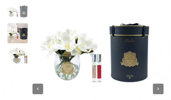Magnolias White & GOLD