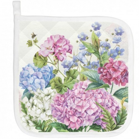 Manique en coton - Wild Hydrangea