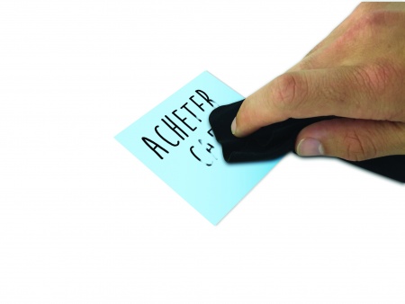 Memo post :  carr&eacute; de note pense-b&ecirc;te r&eacute;utilisable