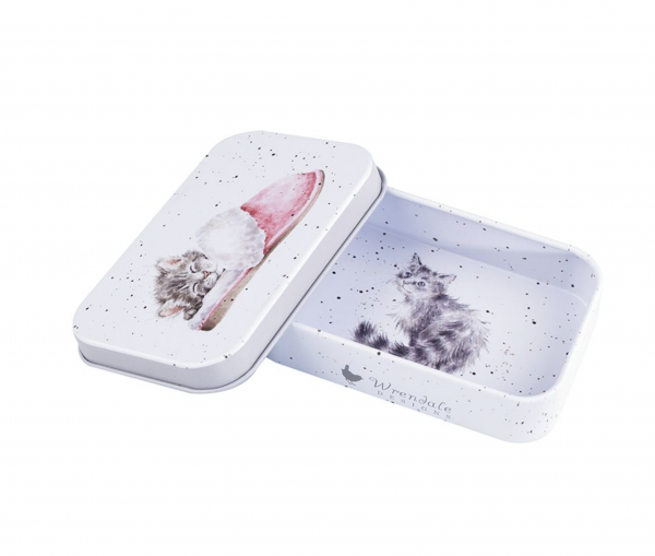 Mini Boite en m�tal  - Chat - Le c�lin, c\'est r�el