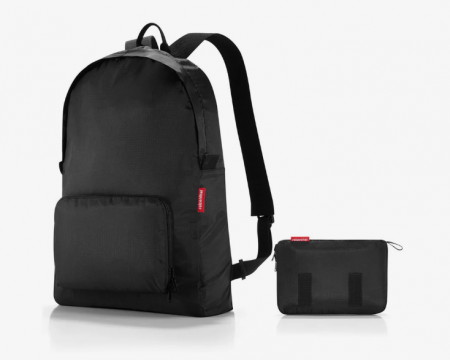 mini maxi rucksack black