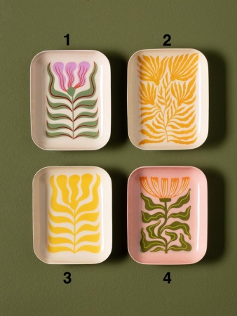 Mini plateau fleurs Girly