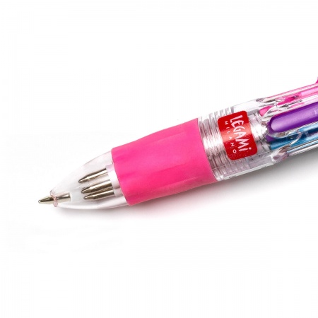 MINI STYLO À BILLE 4 COULEURS - MINI MAGIC RAINBOW - UNICORN