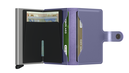 Miniwallet Metallic Lila