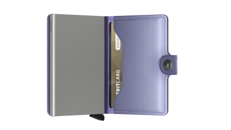 Miniwallet Metallic Lila