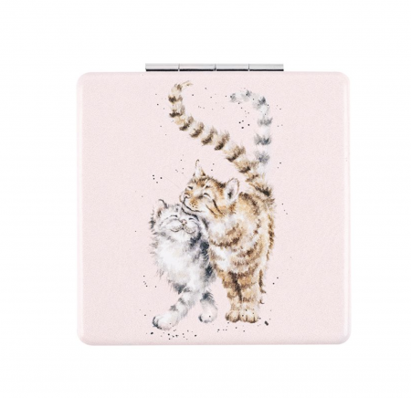 Miroir de poche - Chat - chat fait du bien