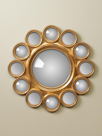 Miroir mural convexe 12 mini miroirs