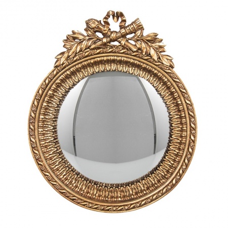 Miroir mural Couleur or 18x3x22 cm