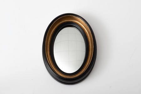 MIROIR SORCIERE NOIR OVALE