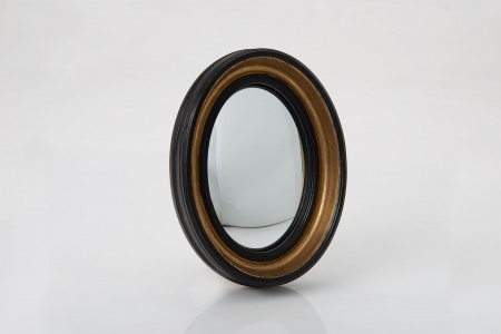 MIROIR SORCIERE NOIR OVALE