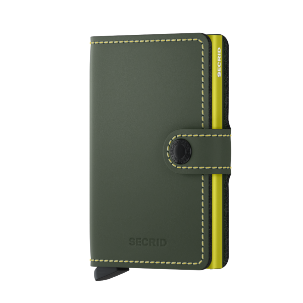 MM-Green & Lime\nMiniwallet Matte Green & Lime