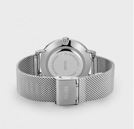 Montre BOHO CHIC MESH Acier Blanc