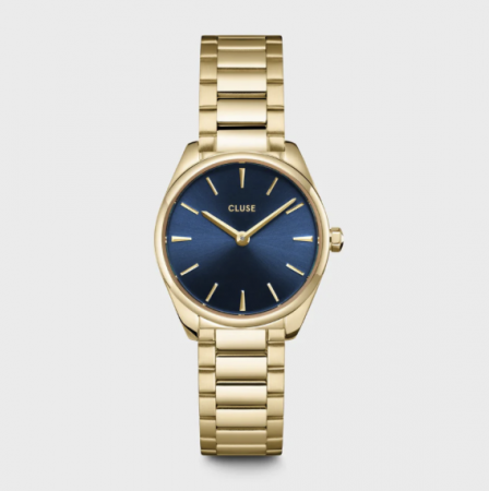 Montre FEROCE MINI Acier Marine/Gold