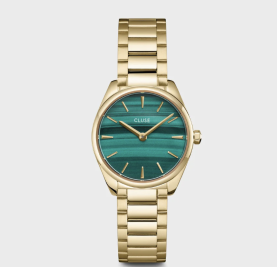 Montre FEROCE MINI Acier Vert/Gold