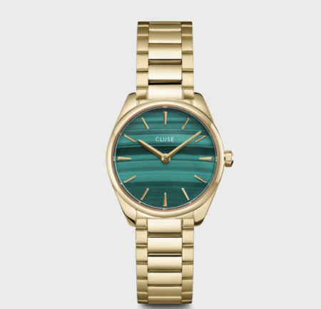 Montre FEROCE MINI Acier Vert/Gold