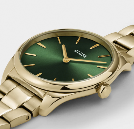 Montre FEROCE PETITE Acier Vert/Gold