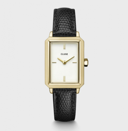 Montre FLUETTE Cuir Noir