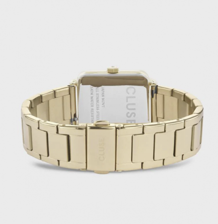 Montre TETRAGONE THREE LINK Vert/Gold