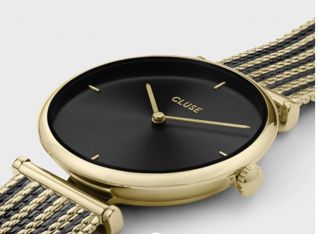 Montre TRIOMPHE MESH Black/Gold