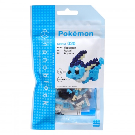 NANOBLOCK Pokemon Aquali Vaporeon Aquana