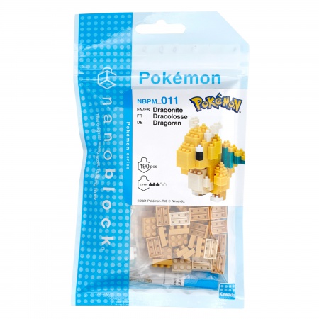 NANOBLOCK Pokemon Dragonite Dracolosse Dragoran