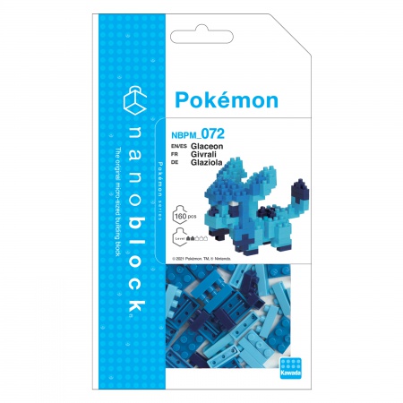 NANOBLOCK Pokemon Glaceon Givrali Glaziola