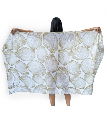 Pareo et boucle en Noix de coco- Modèle EIRA
