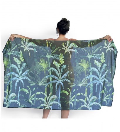 Pareo et boucle en Noix de coco- Modèle OONA