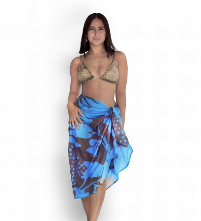 Pareo et boucle en Noix de coco- Modèle RIVA
