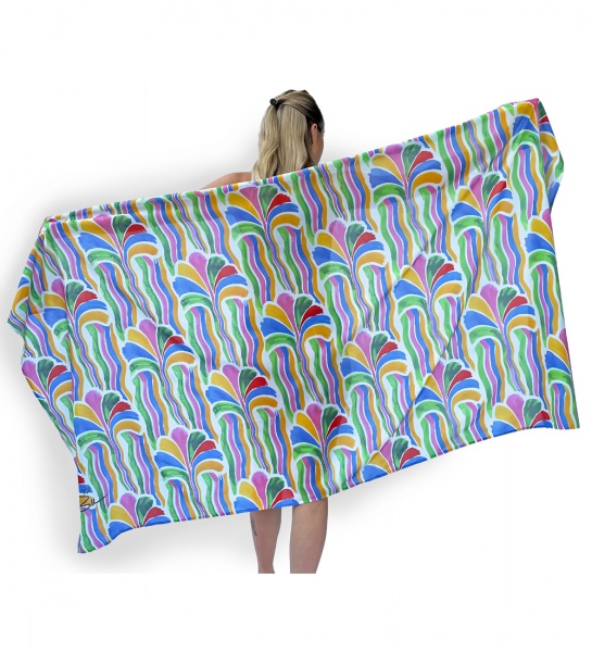 Pareo et boucle en Noix de coco- Mod�le TORI