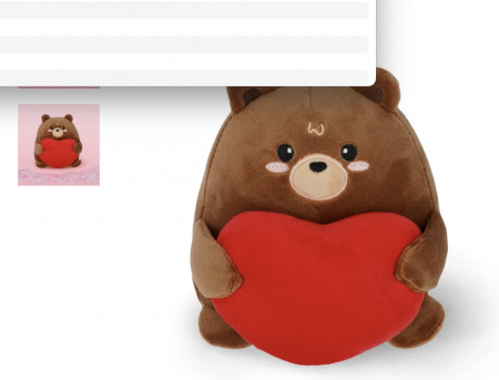 PELUCHE - SUPER SOFT! - MINI - TEDDY BEAR