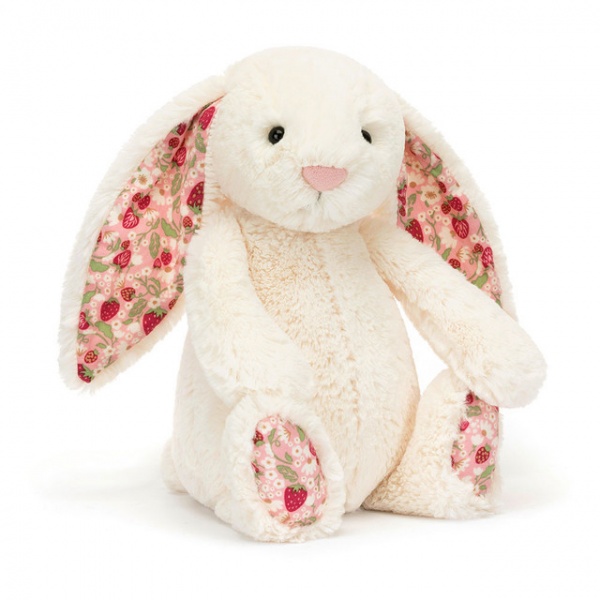 Peluche Animaux - Lapin - Blossom Cream Bunny \'Berry\' Little